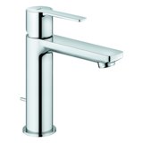 Grohe Linear single lever basin mixer, S-size, with drain set