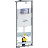 Geberit GIS wall-mounted WC element, 114 cm, Sigma flush-mounted cistern 12 cm, corner solution