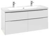 Villeroy & Boch Subway 3.0, washbasin cabinet, 1272x576x478 mm, 4 drawers, C602L2