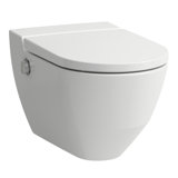 Running Navia Cleanet shower toilet, washdown 4.5/3 litre wall-mounted, rimless, 37x58 cm