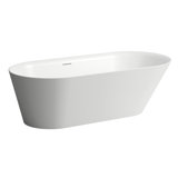 Laufen mineral cast bathtub Kartell freestanding 1715x815x520 mm, white