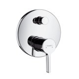 Hansgrohe Metris S Single lever bath mixer flush-mounted