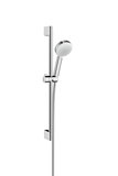Hansgrohe Crometta 100 Shower set Vario with shower bar 65 cm, 26651400, white/ chrome