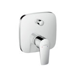 hansgrohe Talis E single-lever bath mixer concealed, safety combination