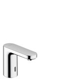 hansgrohe Vernis Blend electronic washbasin mixer for cold water or pre-mixed water battery operation chrome, ...