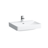 Laufen PRO S washbasin, 1 tap hole, with overflow, 600x465mm, H810963