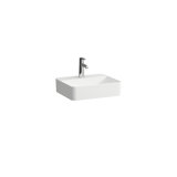 Laufen VAL washbasin bowl, 1 tap hole, without overflow, 450x380mm, H812280