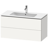 Duravit L-Cube Vanity unit wall-mounted, width 1020mm, depth 481, 2 drawers, suitable for 