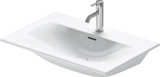 Duravit Furniture wash basin Viu 234473, 730 mm, with overflow, with tap hole bench, 1 tap hole