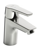 Hansa HANSAPOLO Eco single-lever basin mixer, without pop-up waste 4.2 l/min, projection 103mm, 51422293