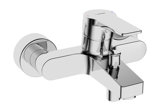 Hansa Hansatwist bath and shower mixer, with safety device, projection: 162 mm, 0974218