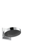 Hand-sized Rainfinity overhead shower 250 1jet with wall connection