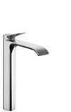 Hansgrohe Vivenis, single lever basin mixer 250 for wash basins with pop-up waste, projection 191 mm, 75040