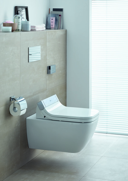 Duravit Happy D.2 wall-mounted WC Happy D.2 Wash-down washer, rimless, extended model