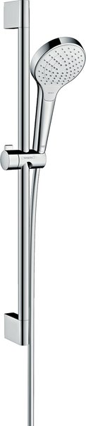 Hansgrohe Croma Select S shower set Vario with shower bar 65 cm, 26562400, white/chrome