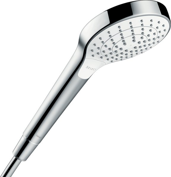 Hansgrohe Croma Select E hand shower Vario, 26810400, white/chrome