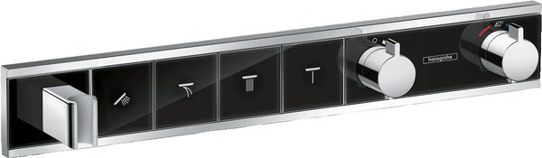hansgrohe RainSelect finished set flush-mounted for 4 consumers
