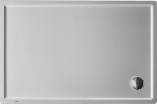 Duravit Starck Slimline rectangular shower tray, 120x80 cm, white