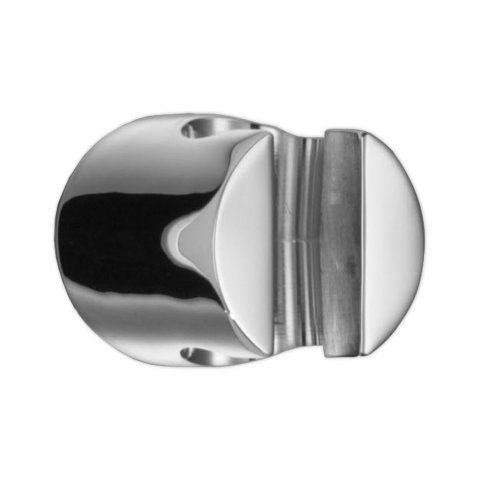 HSK hand shower holder, round, chrome, 1100019