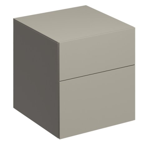 Keramag Xeno 2 Seitenschrank 807046 450x510x462mm,Greige,Lack matt