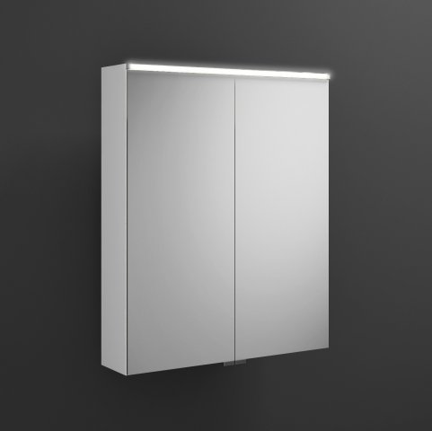 Burgbad Eqio mirror cabinet with horizontal LED illumination SPGS065, width: 650mm
