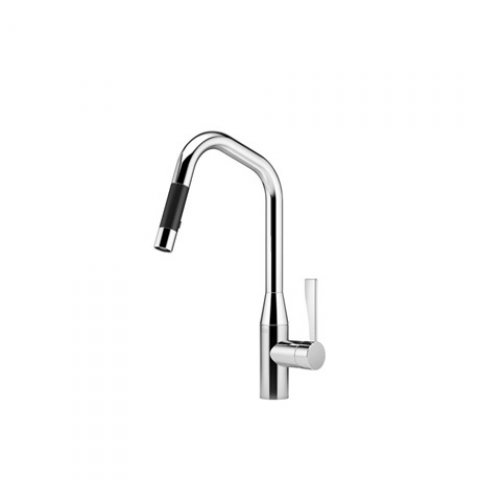 Dornbracht Sync single-lever mixer pull-out with shower function, 240 mm