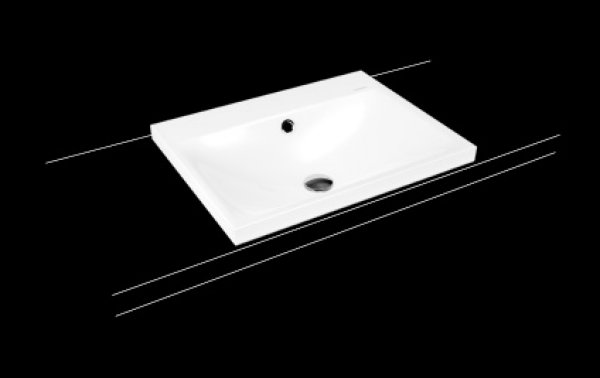 Kaldewei Silenio Countertop washbasin 3040 600x460x40 mm