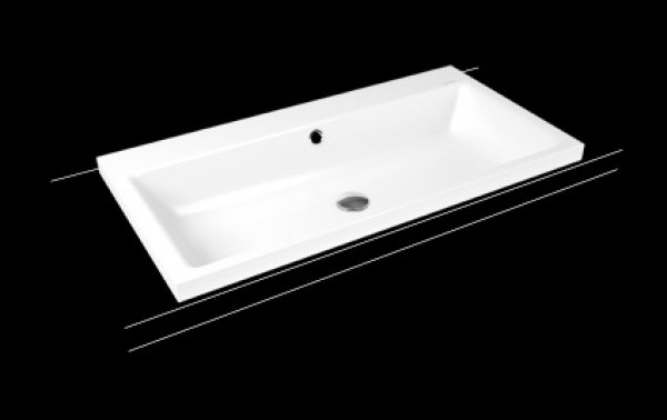 Kaldewei Puro Countertop washbasin 3155 900x460x40 mm
