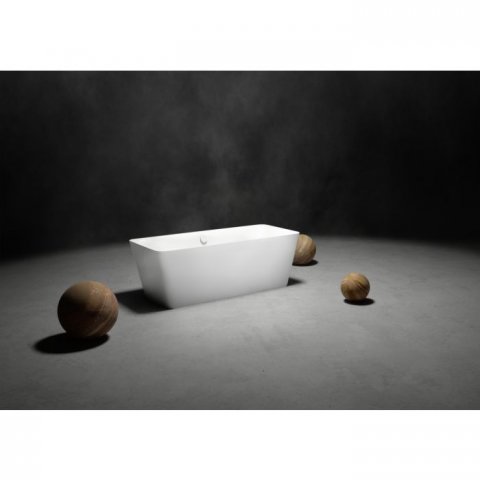 Kaldewei Meisterstück Incava, free-standing bathtub 1174, 175x76x43.5 cm, alpine white