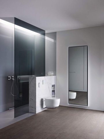 Geberit AquaClean Mera Classic complete WC system, UP, wall-hung WC