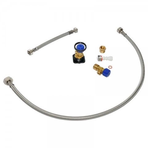 Geberit Monolith water connection set bottom, for Geberit Monolith sanitary module for WC, 101cm