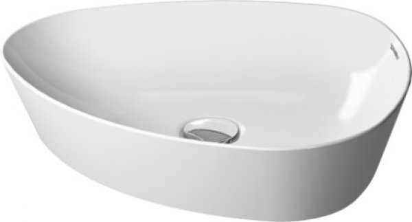 Duravit Cape Cod Aufsatzbecken 500 mm, ohne Hahnloch, ohne Überlauf