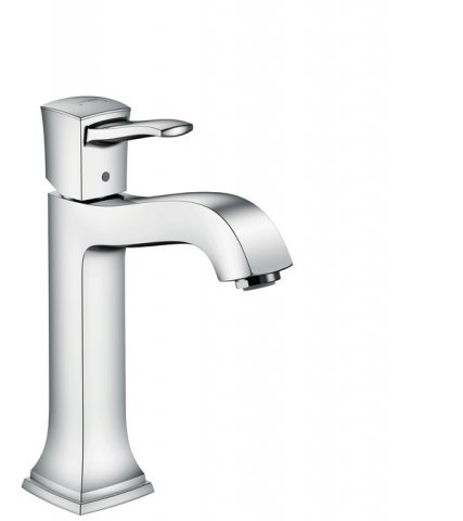 Hansgrohe Metropol Classic single-lever basin mixer 160, lever handle, pop-up waste, for wash basins 31302000