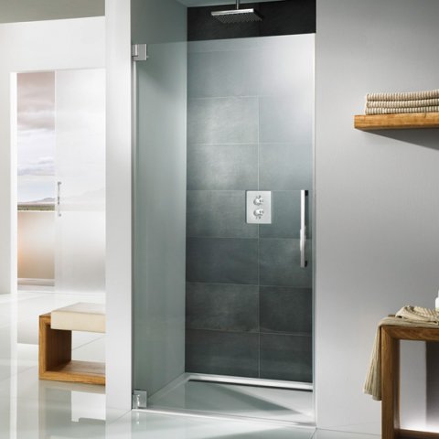 HSK K2 frameless hinged door hinged for niche K2.01, up to 1020x2000mm, left-hinged stop
