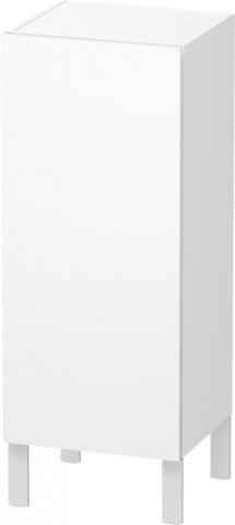 Duravit L-Cube Half high cabinet individual 1 door, 2 glass shelves, left-hinged, height min. 600 mm - max. 900 mm, width min. 250 mm - max. 500 mm, depth min. 200 mm - max. 363 mm