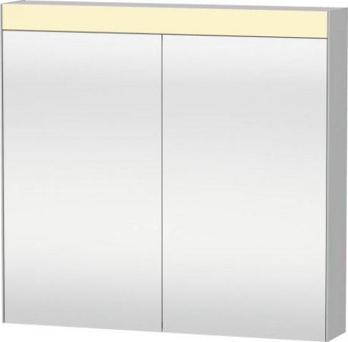 Duravit Best mirror cabinet 810 mm, 2 mirror doors, surface-mounted only