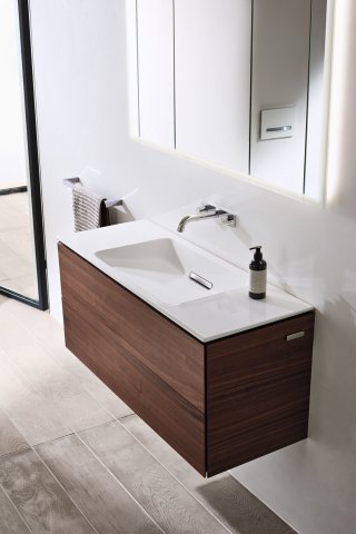Geberit One mueble lavabo 500395, sin agujero para grifo, con