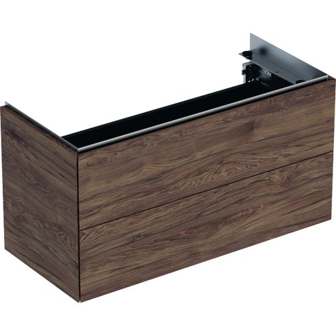 Geberit One Vanity unit, 894x465x396mm, 2 drawers, wall-mounted, 500385