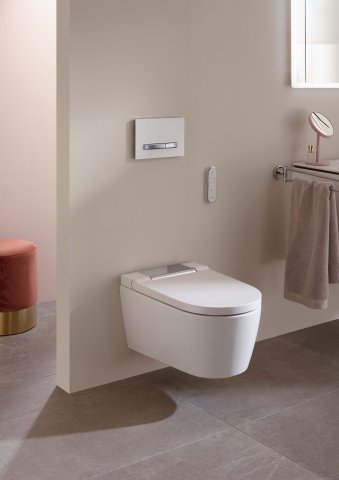 Geberit AquaClean shower toilet: Quick and easy to install