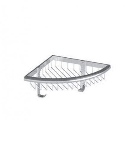 HSK shower basket Premium, corner model flat, 100067