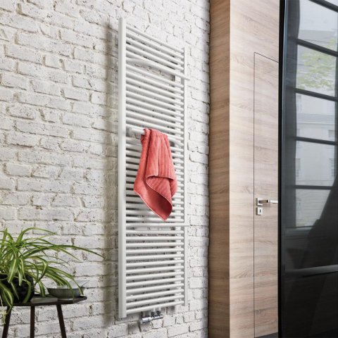 HSK Bathroom radiator Line Plus, with central connection, width: 60cm, height: 121,5cm