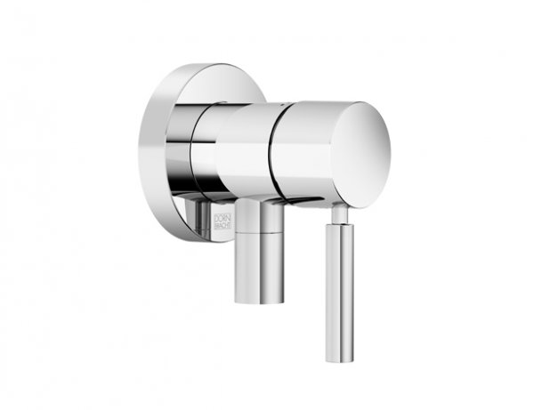 Dornbracht concealed single-lever mixer with integrated shower connection, with cover plate 78 mm, 36045660