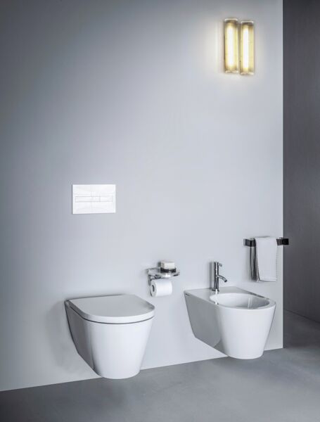 Laufen Kartell WC seat with cover, removable, with soft-closing mechanism