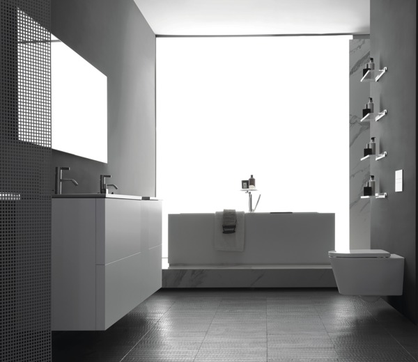 Running Kartell wall-mounted WC, dishwasher, flush rimless, 545x370x355
