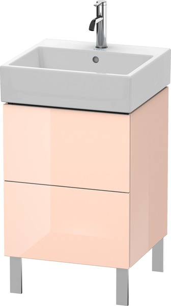 Duravit L-Cube Vanity unit vertical 48.4 x 45.9 cm, 2 pull-outs, for Vero Air 235050