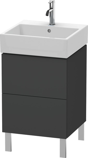 Duravit L-Cube Vanity unit vertical 48.4 x 45.9 cm, 2 pull-outs, for Vero Air 235050