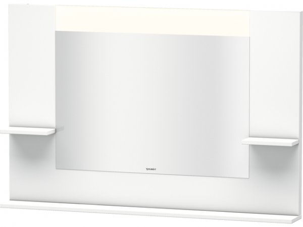 Duravit Vero mirror with shelves left/right and bottom, 7352, 1200mm