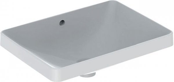 Keramag VariForm built-in washbasin rectangular, 550x400mm, without tap hole, with overflow