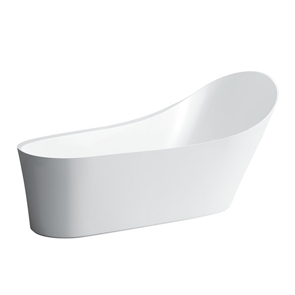 Laufen bathtub Palomba freestanding 1835x960x540 white, with underwater lighting