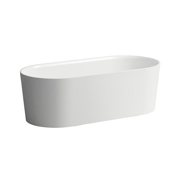 Laufen bathtub VAL 1600x750x520mm, free standing oval white, H2302820000001